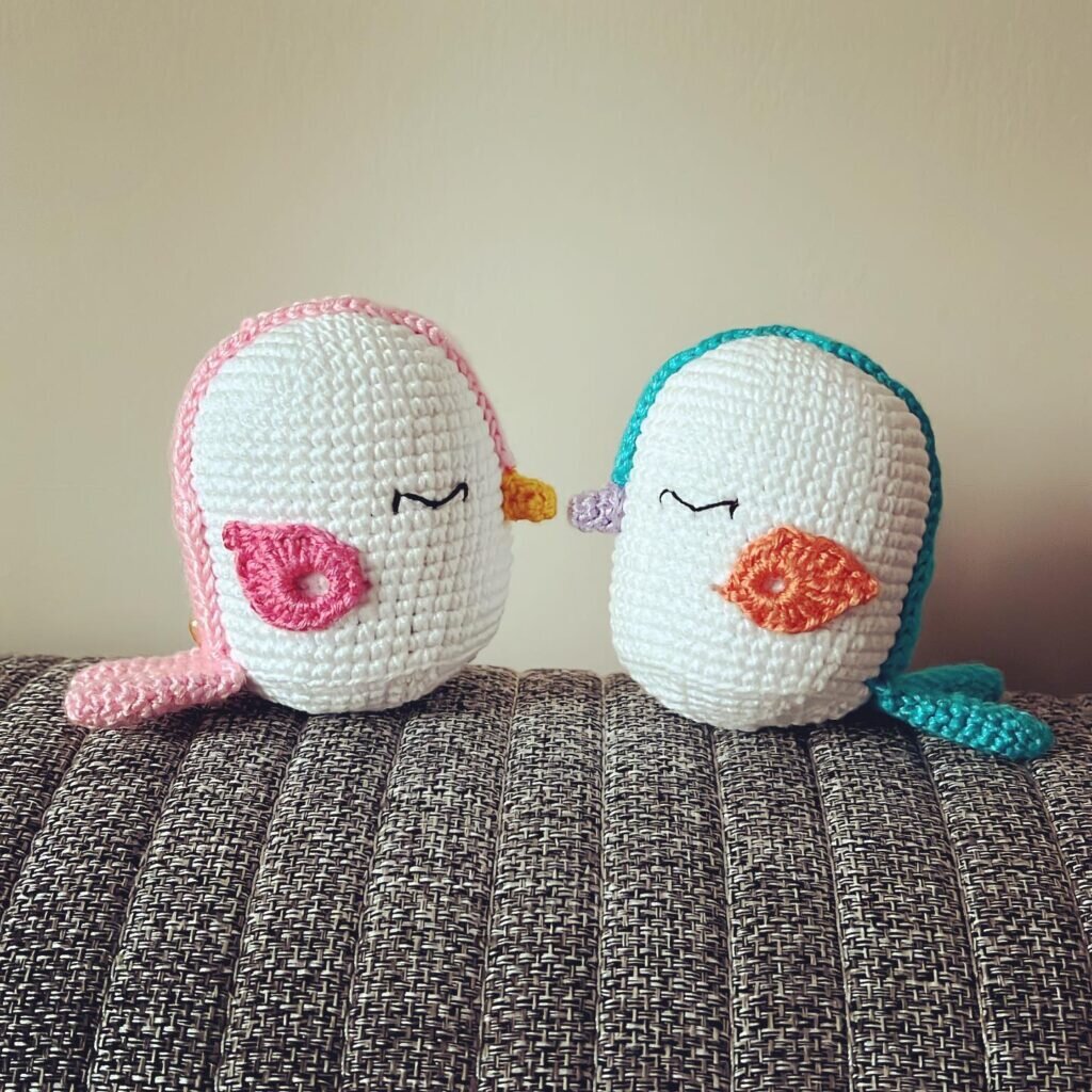 Amigurumi Birds in Love Free Pattern 1