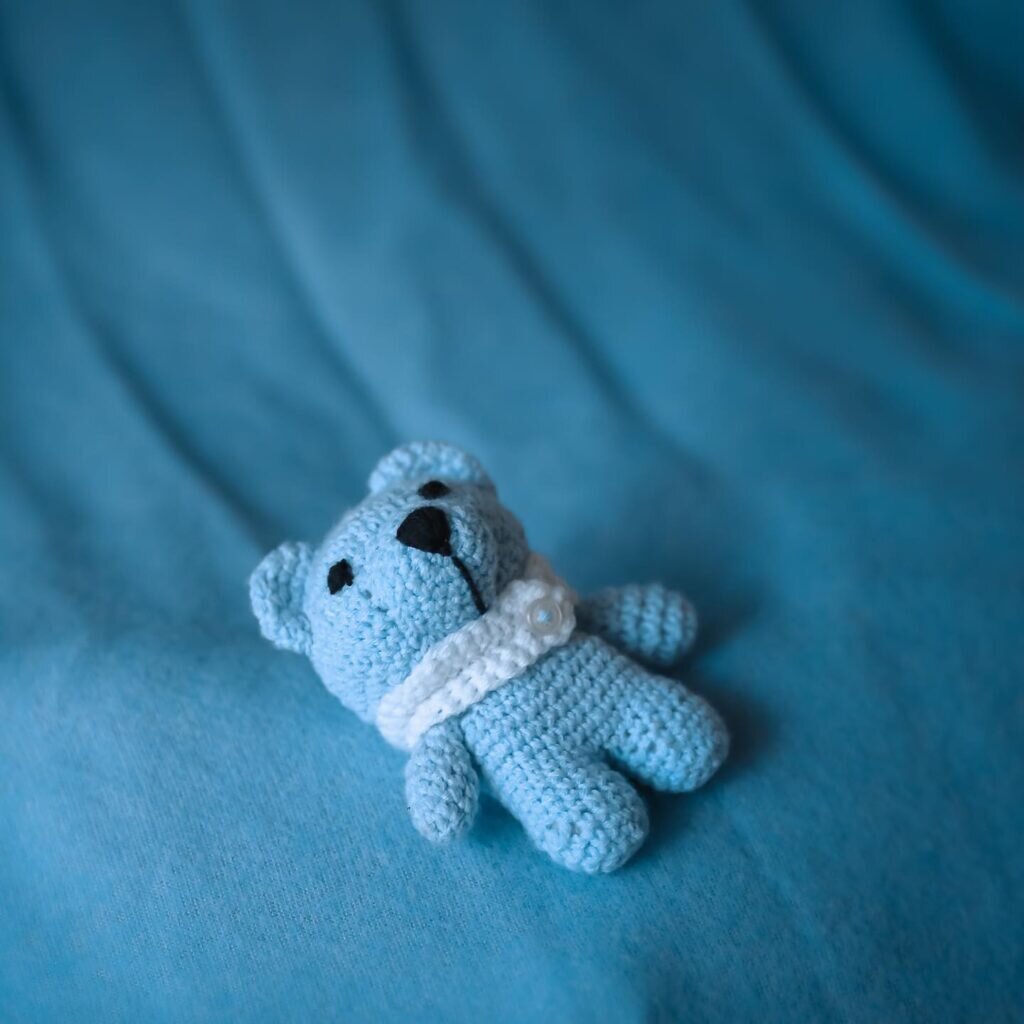 Amigurumi Blue Bear Free Pattern 1