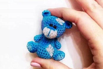 Amigurumi Blue Bear Free Pattern