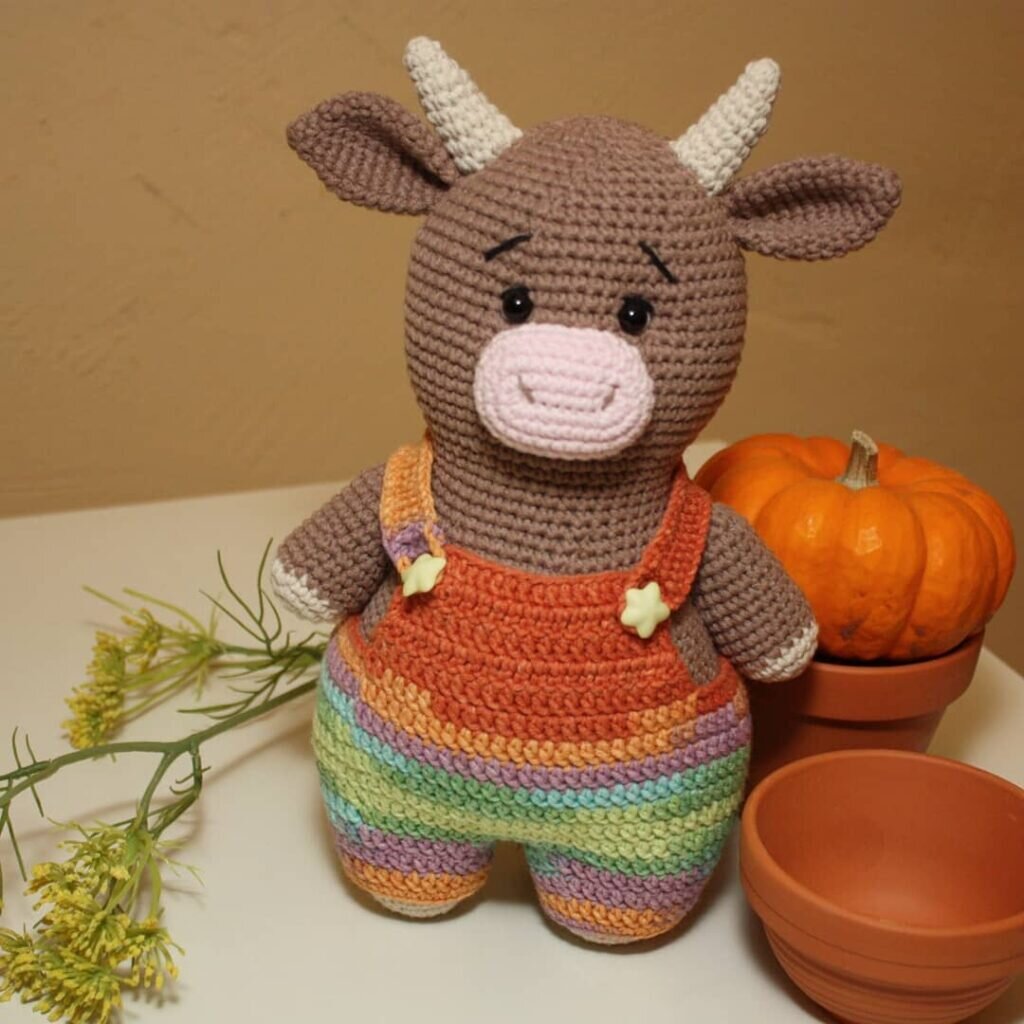 Amigurumi Bull Free Crochet Pattern 3