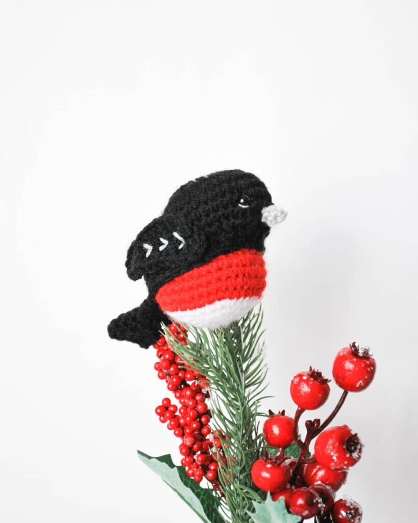 Amigurumi Bullfinch Free Pattern 1