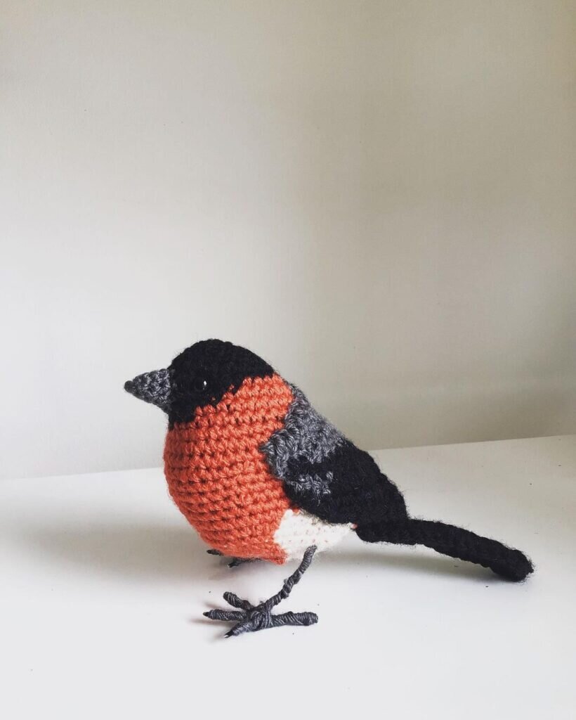 Amigurumi Bullfinch Free Pattern 5