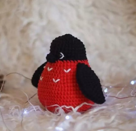 Amigurumi Bullfinch Free Pattern