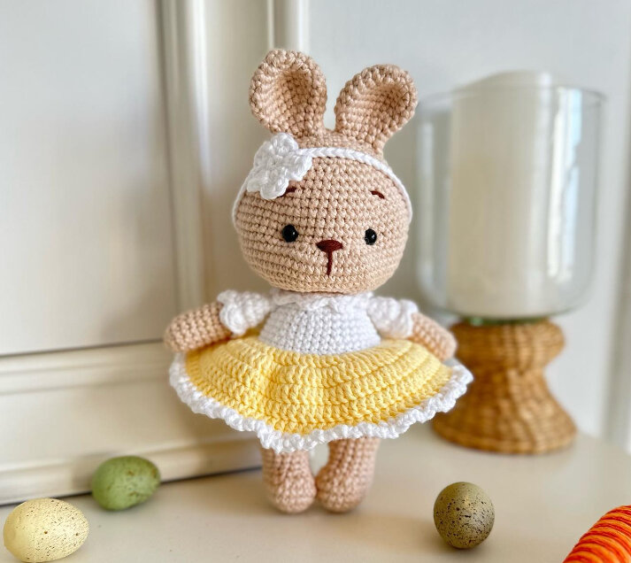 Amigurumi Bunny Free Pattern 3