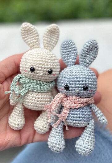 Amigurumi Bunny Free Pattern 2