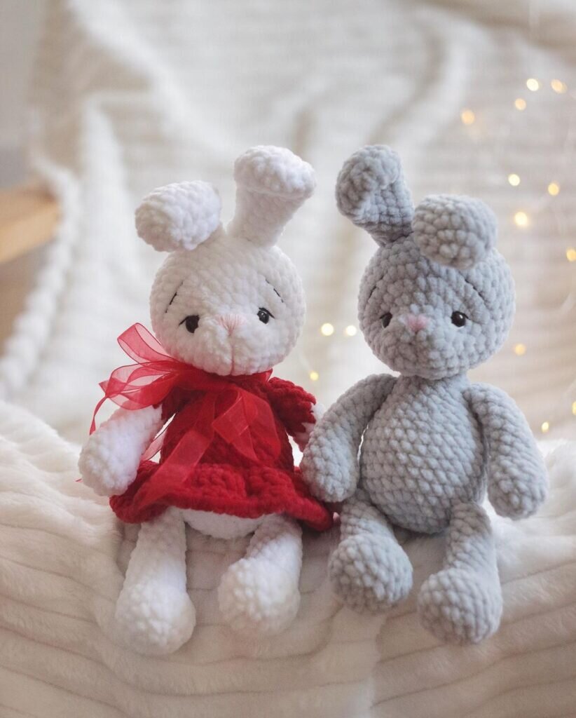 Amigurumi Bunny Free Pattern 8