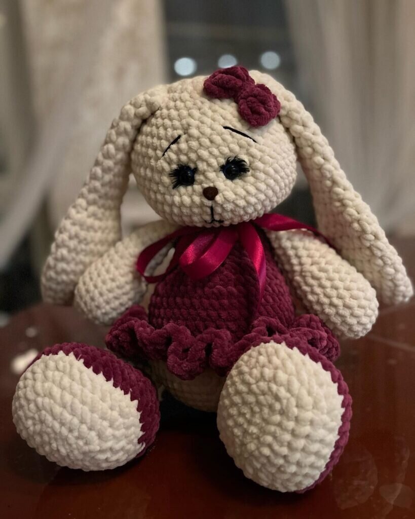 Amigurumi Bunny Free Pattern 7