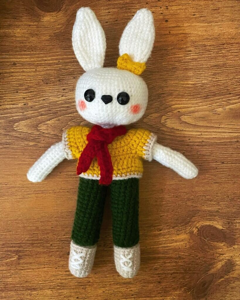 Amigurumi Bunny Free Pattern 5