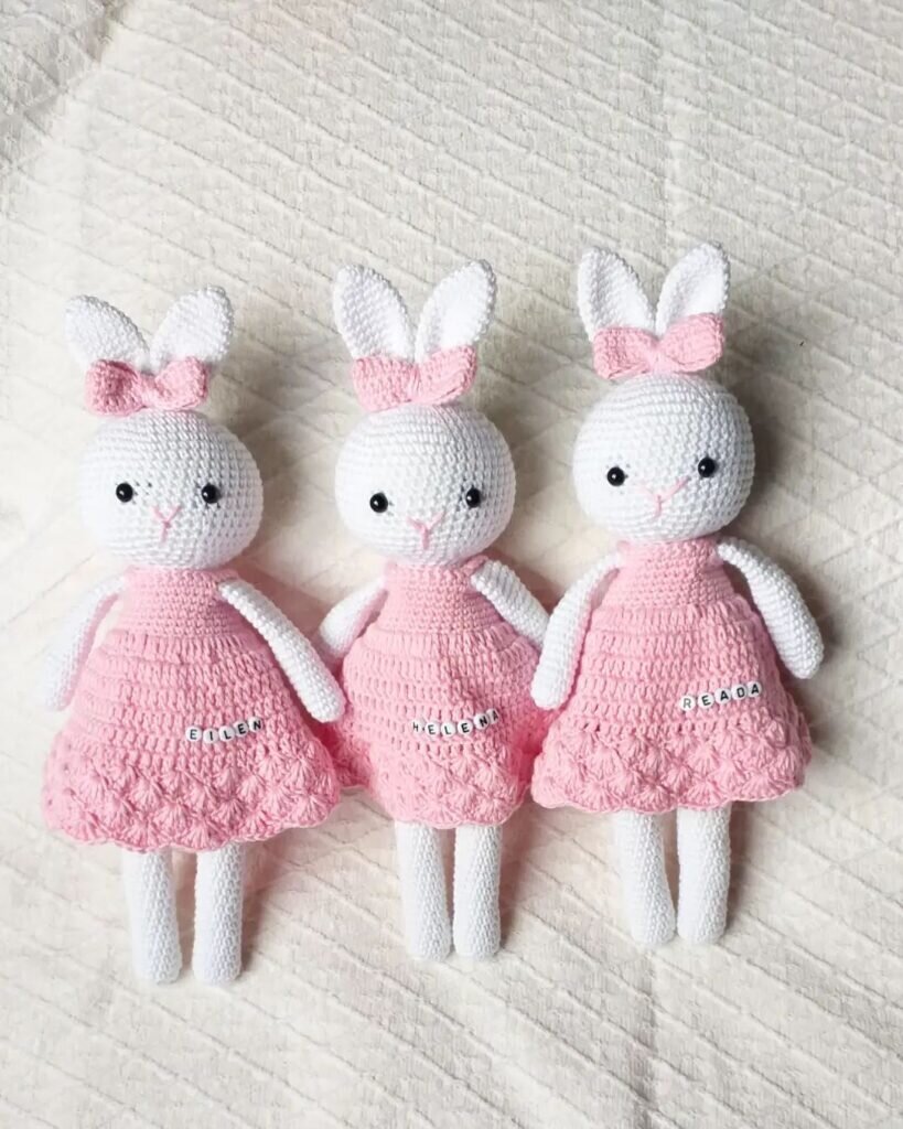 Amigurumi Bunny Free Pattern 1