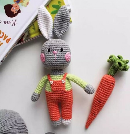 Amigurumi Bunny İn Pants Free Pattern