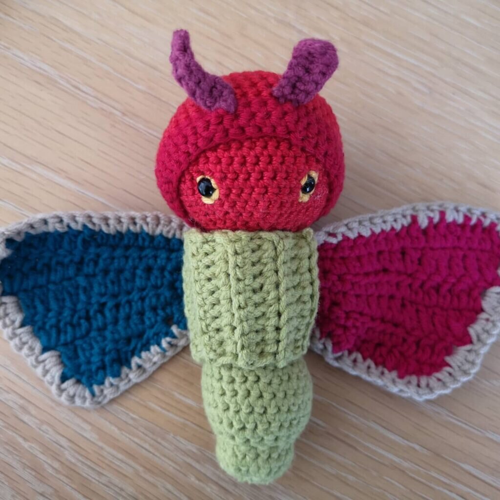 Amigurumi Butterfly Free Pattern 3