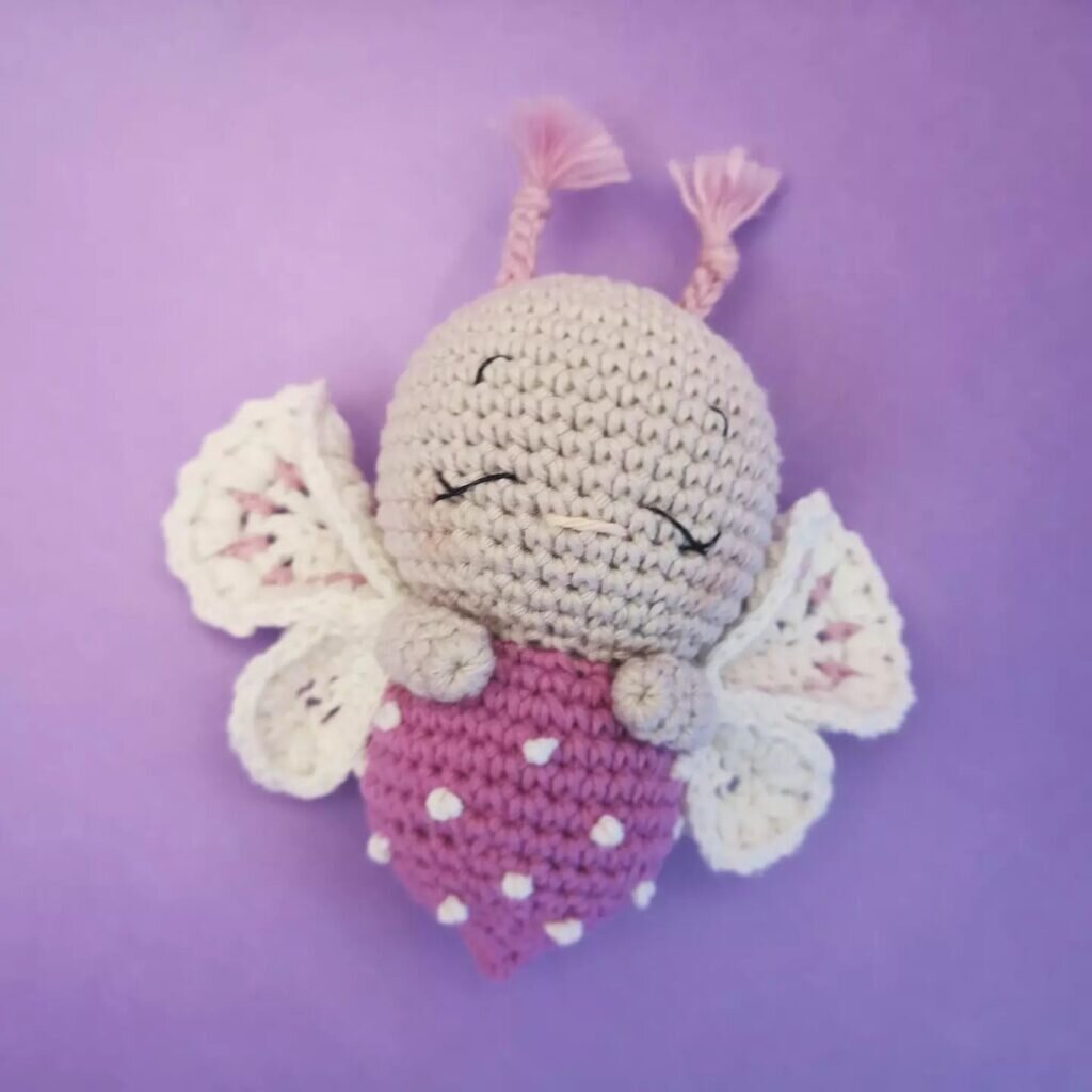 Amigurumi Butterfly Free Pattern 7