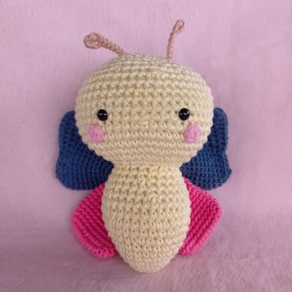 Amigurumi Butterfly Free Pattern 10