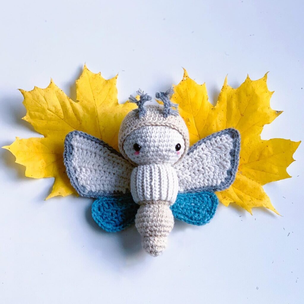 Amigurumi Butterfly Free Pattern 2