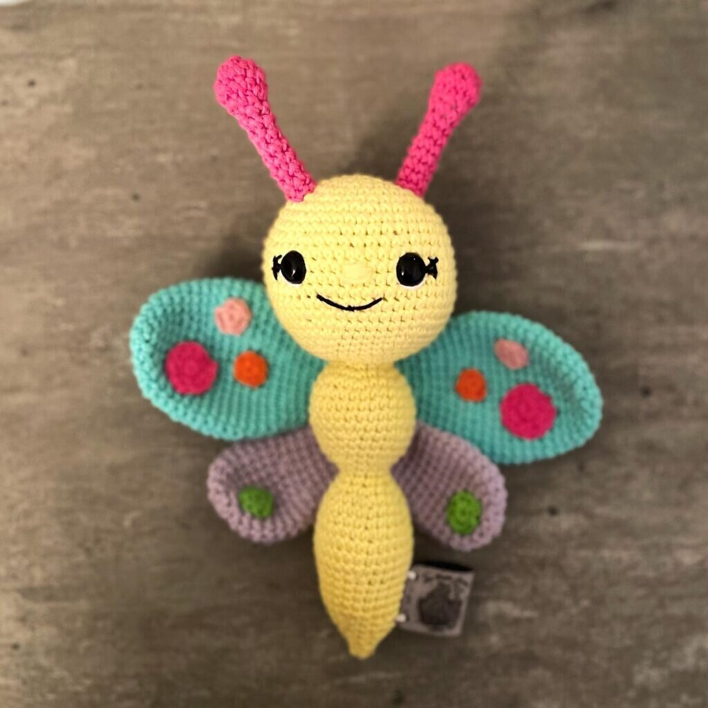 Amigurumi Butterfly Free Pattern 4