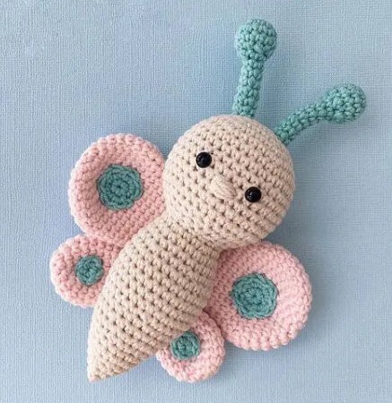 Amigurumi Butterfly Free Pattern