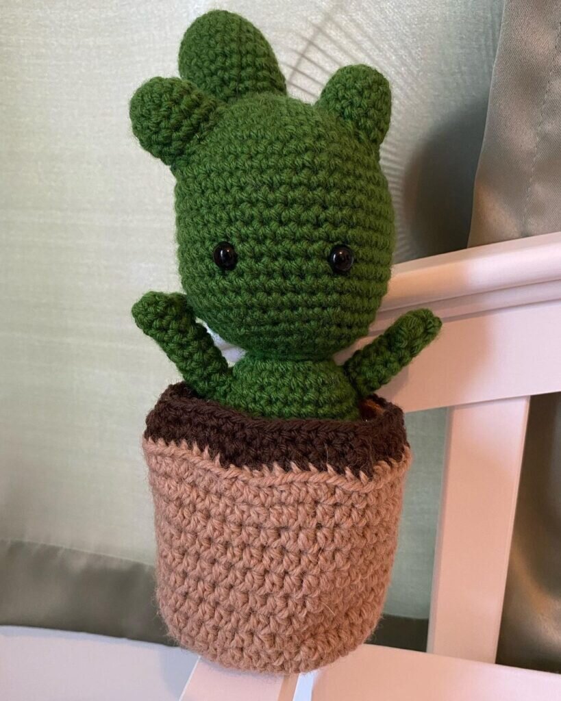 Amigurumi Cactus Free Pattern 1