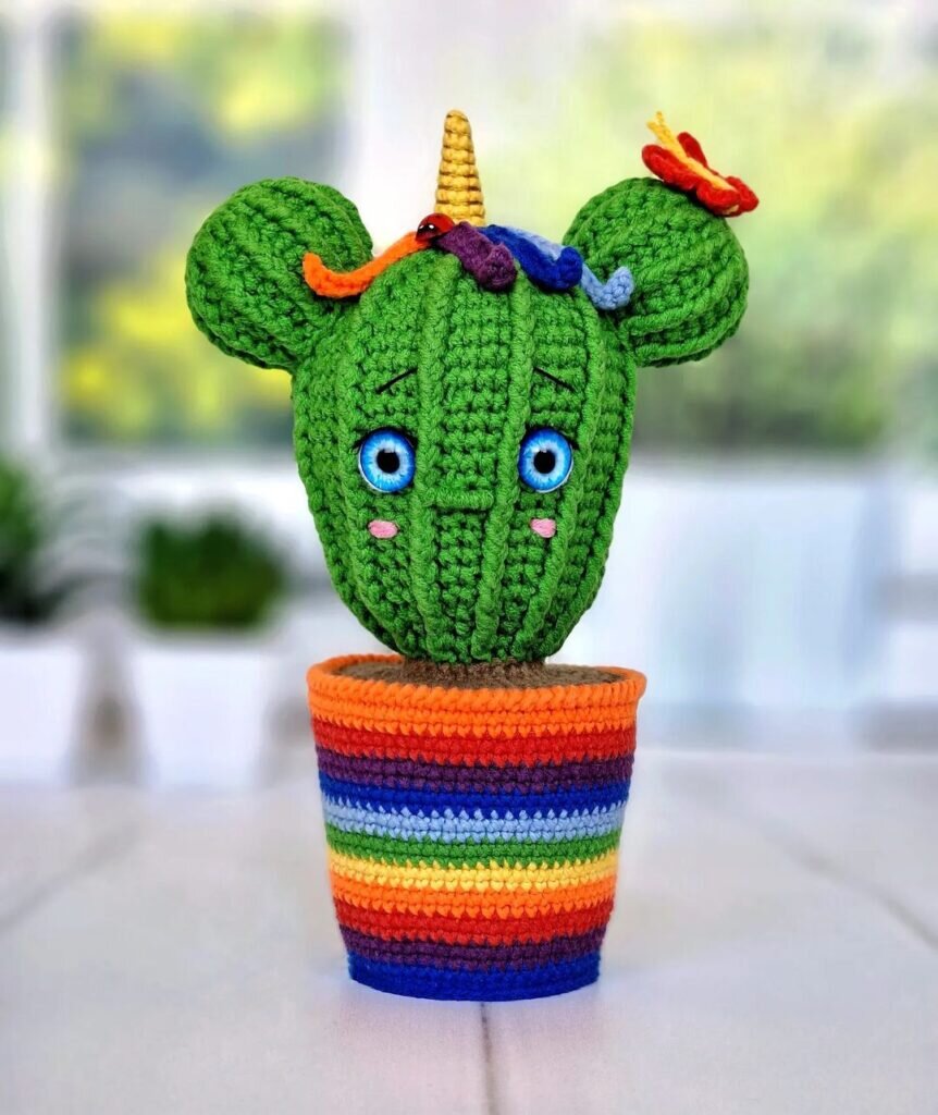 Amigurumi Cactus Free Pattern 3