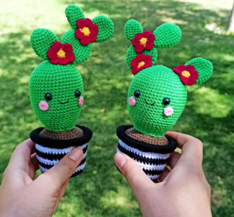 Amigurumi Cactus Free Pattern 5