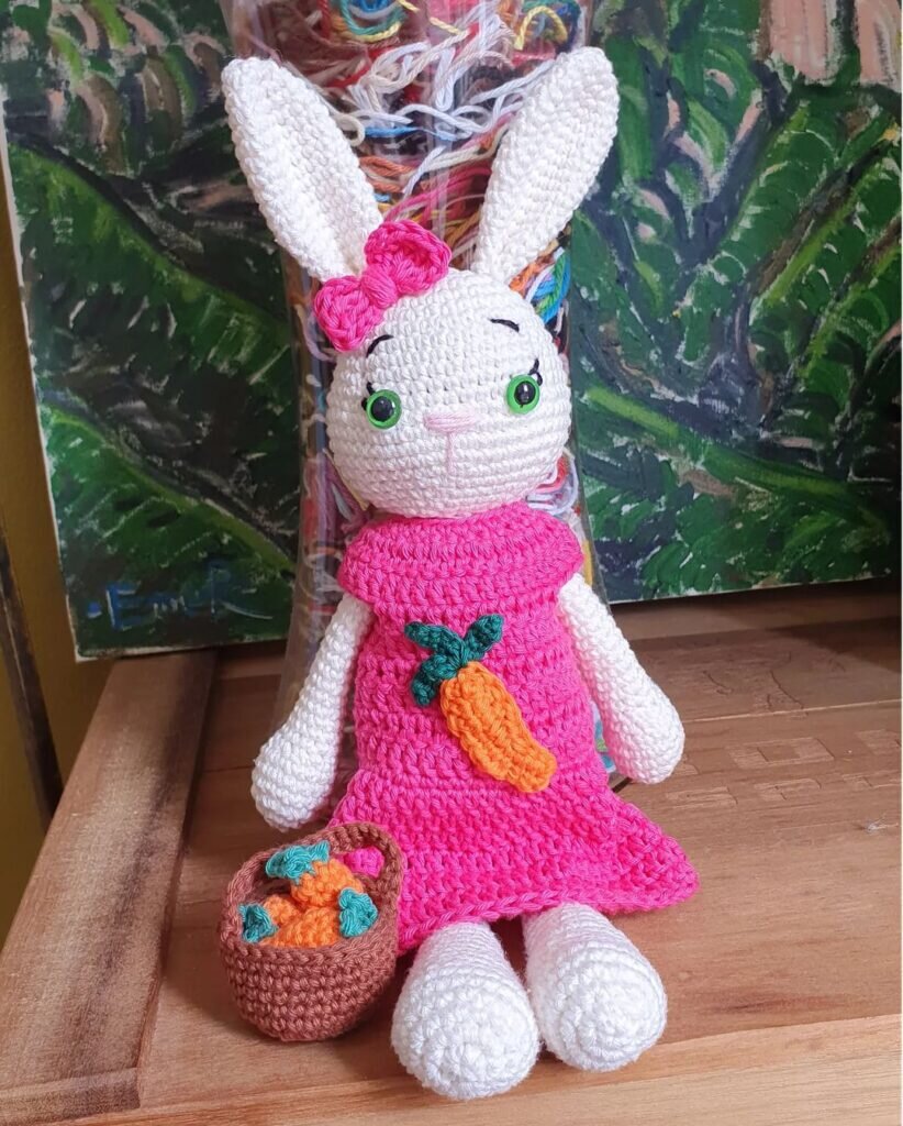 Amigurumi Carrot Bunny Free Pattern 5