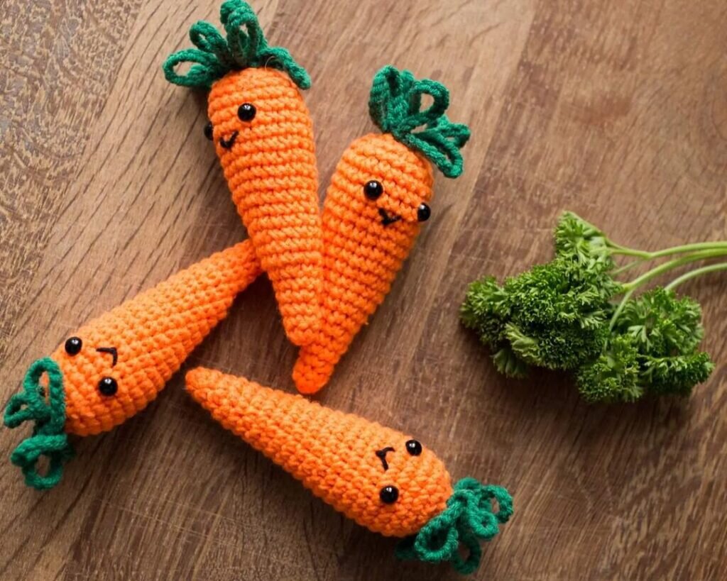 Amigurumi Carrot Free Pattern 5