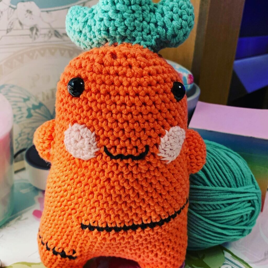 Amigurumi Carrot Free Pattern 7