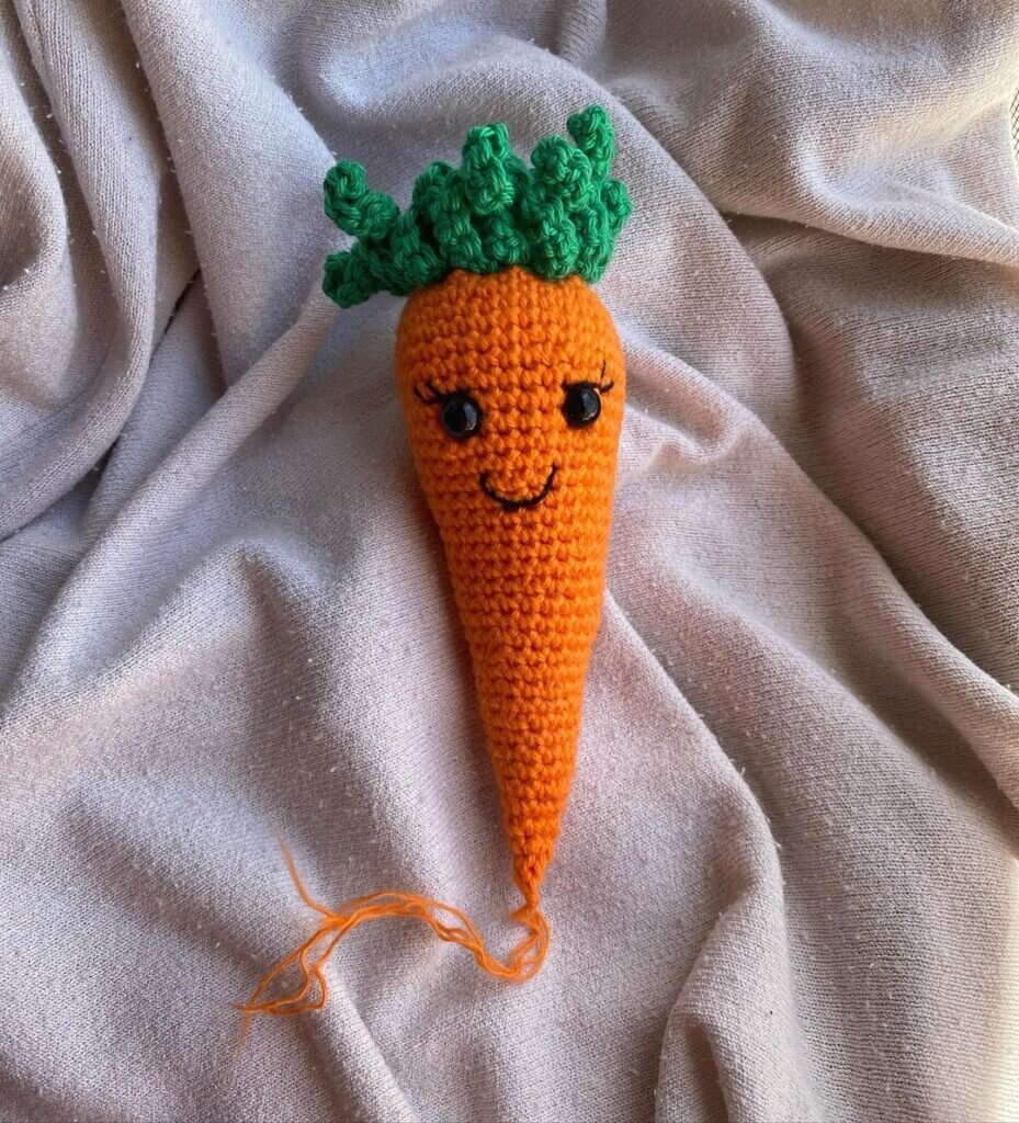 Amigurumi Carrot Free Pattern 2