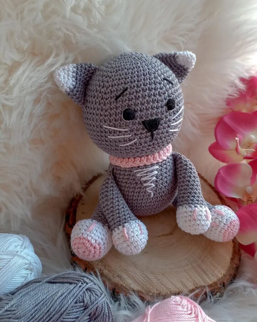 Amigurumi Cat Crochet Pattern 1