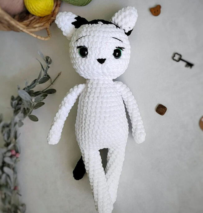 Amigurumi Cat Free Pattern 1