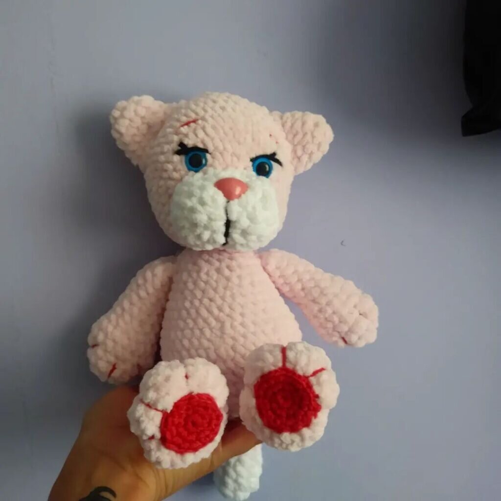 Amigurumi Cat Free Pattern 3