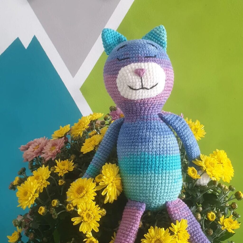 Amigurumi Cat Free Pattern 4