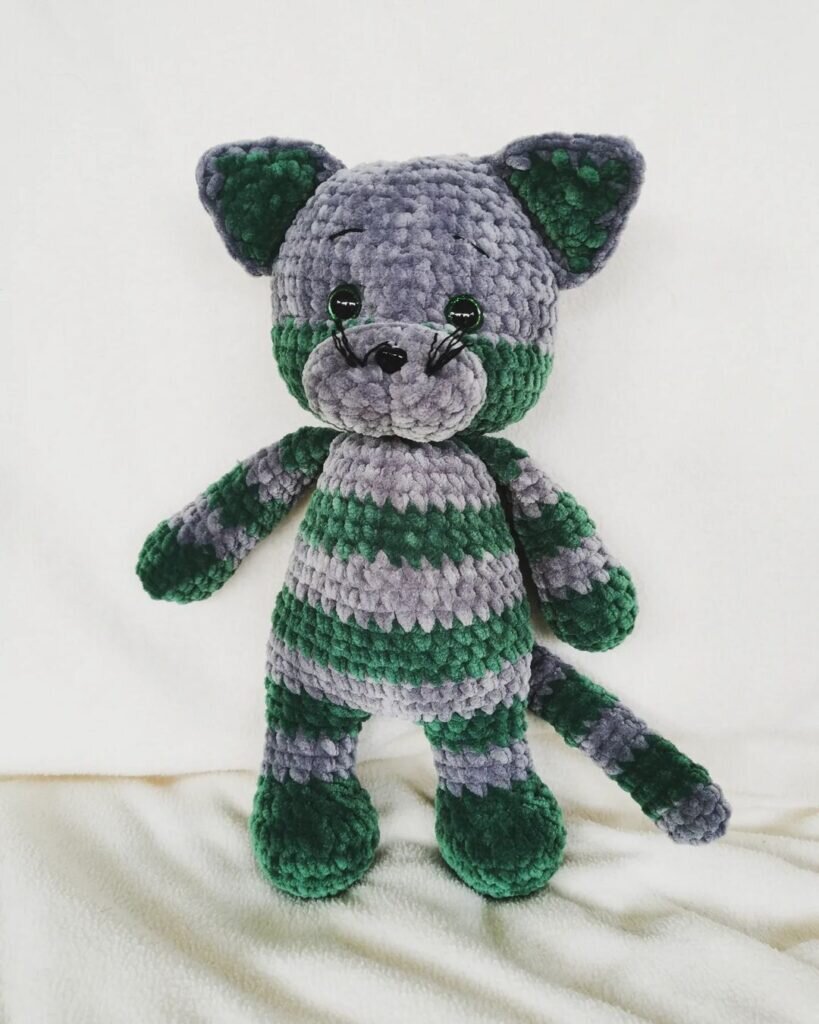 Amigurumi Cat Free Pattern 6