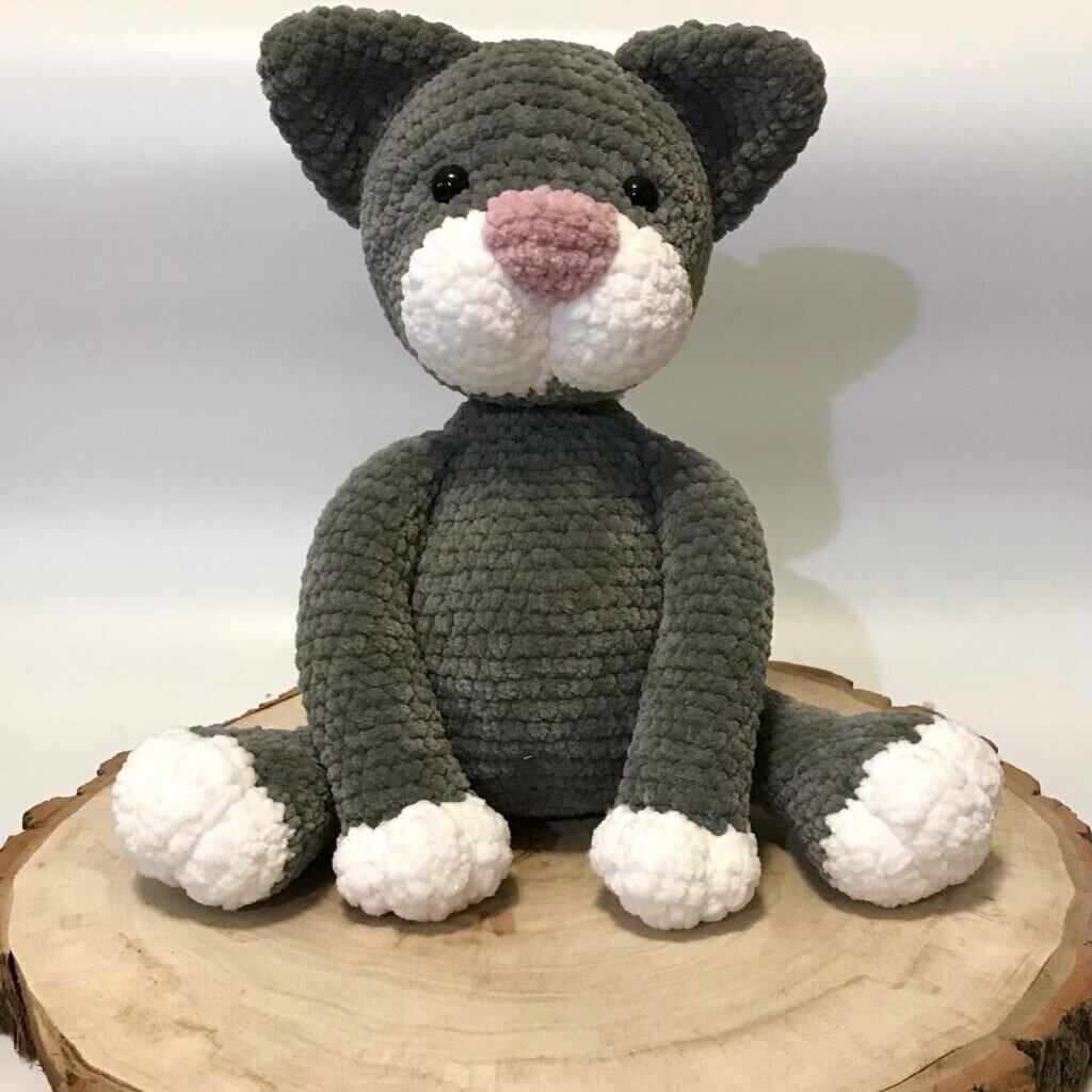 Amigurumi Cat Free Pattern 8