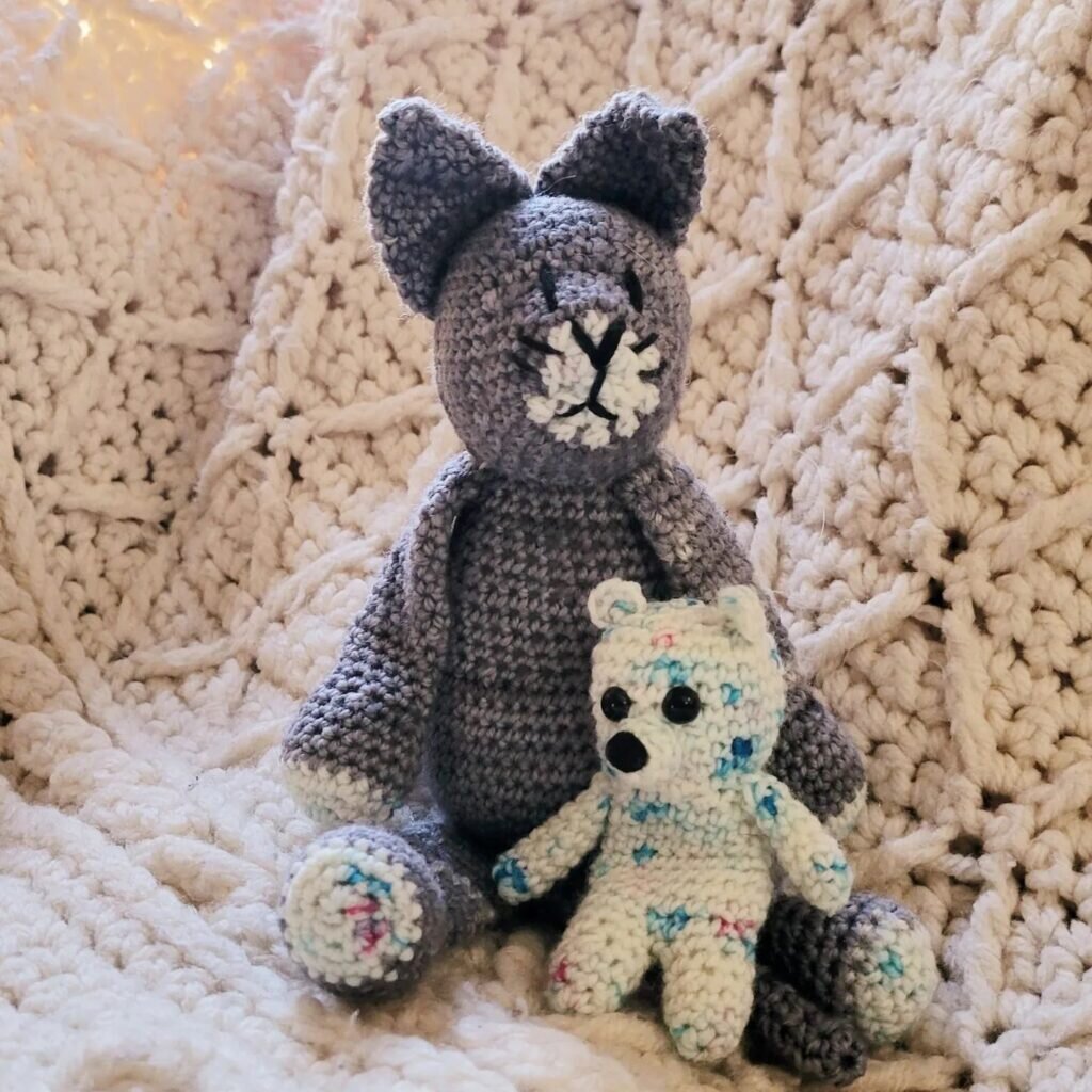 Amigurumi Cat Free Pattern 3