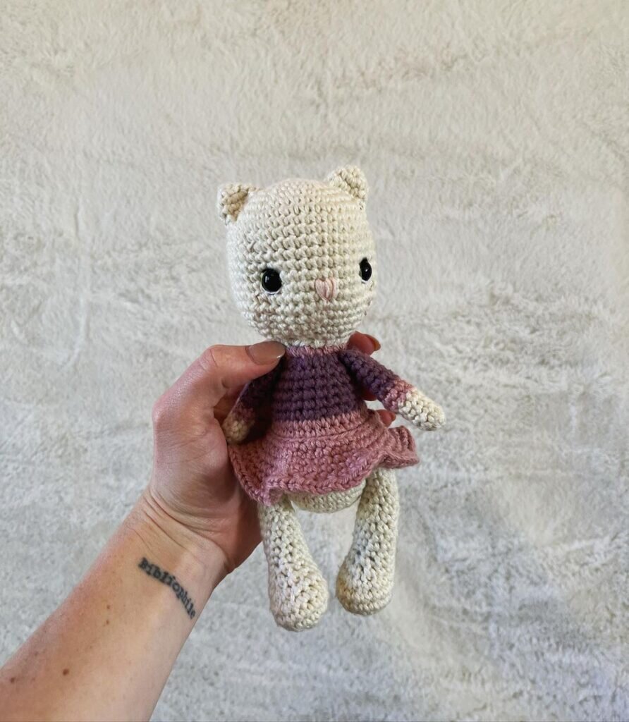 Amigurumi Cat Free Pattern 4