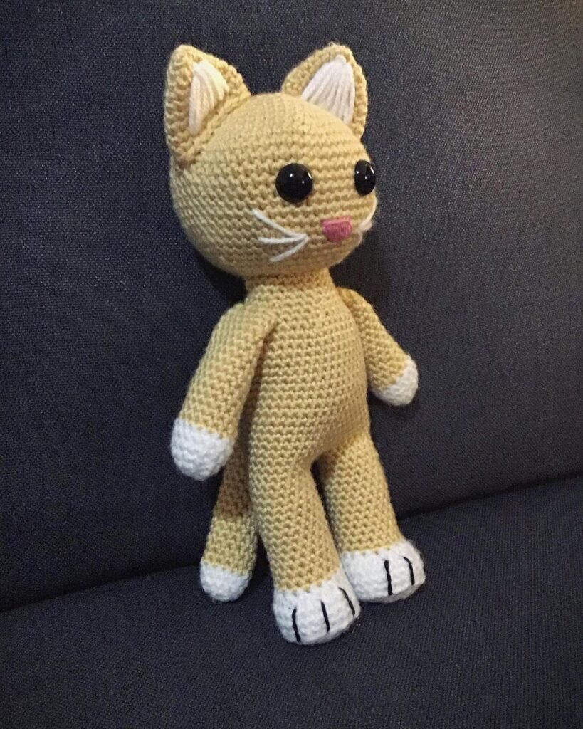 Amigurumi Cat Free Pattern 7