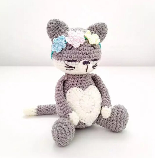 Amigurumi Cat Free Pattern