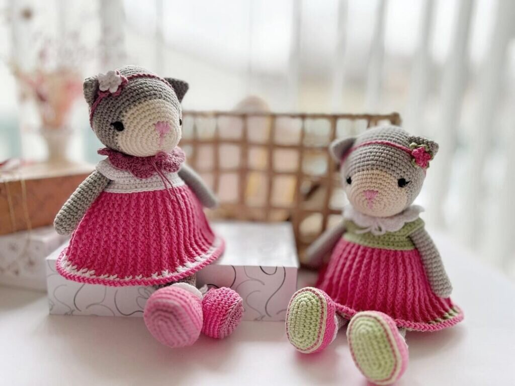 Amigurumi Cat Free Pattern 3