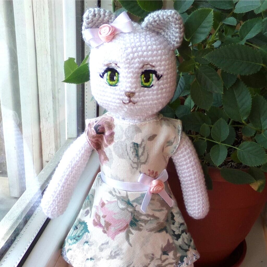 Amigurumi Cat Free Pattern 7