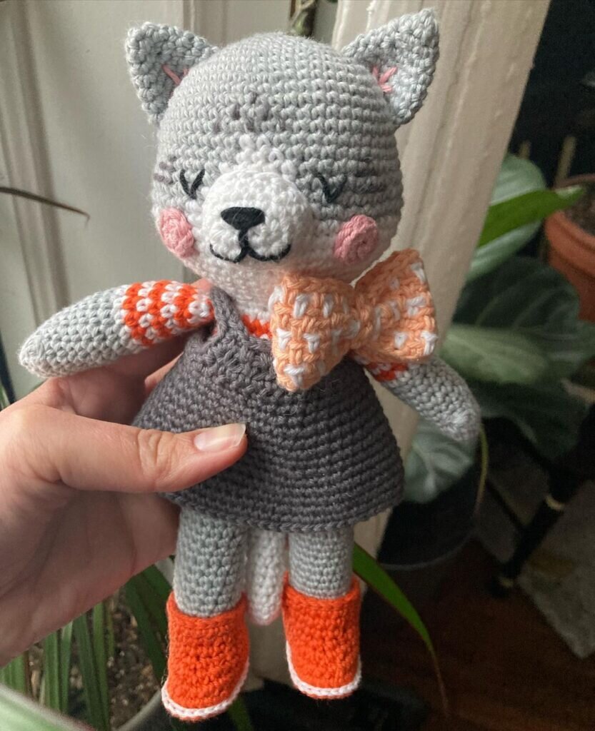 Amigurumi Cat Free Pattern 1