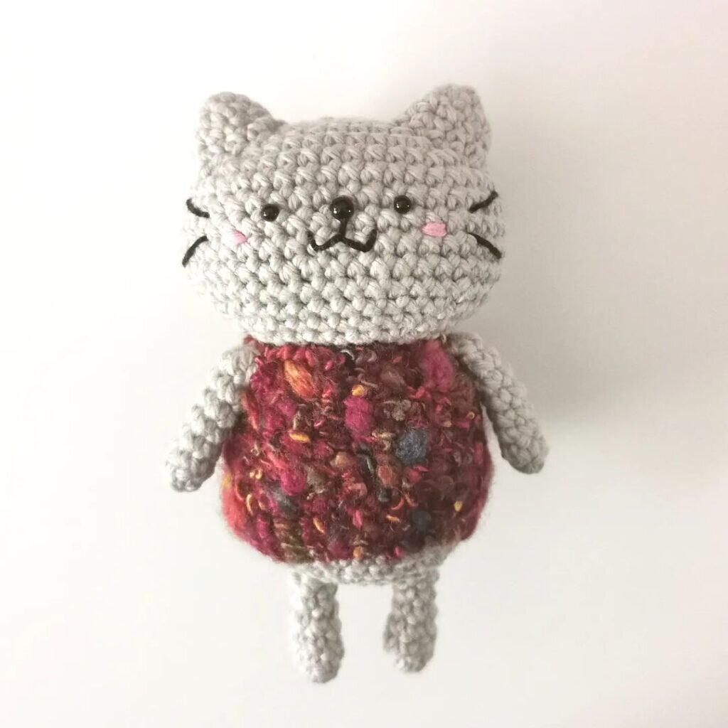 Amigurumi Cat Free Pattern 3