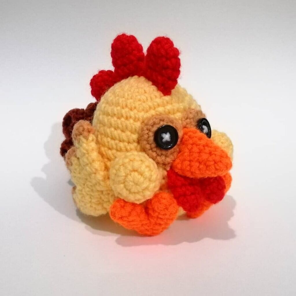 Amigurumi Chicken Free Pattern 1