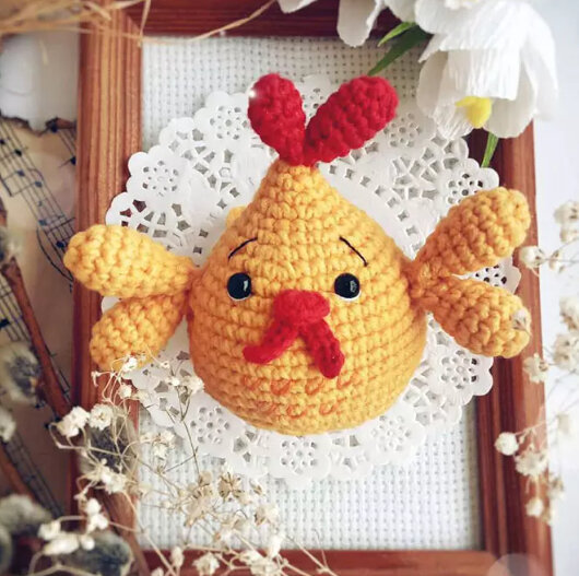 Amigurumi Chicken Free Pattern