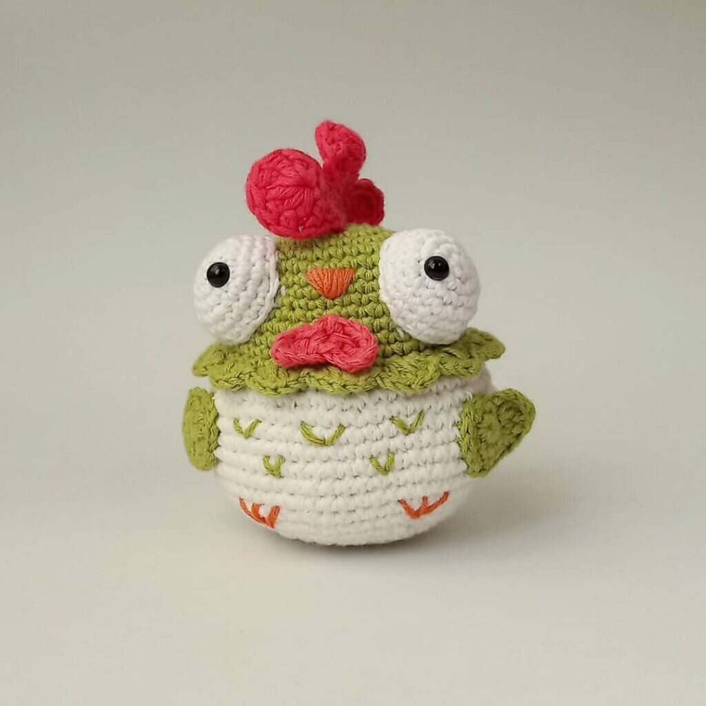 Amigurumi Chicken Free Pattern 3