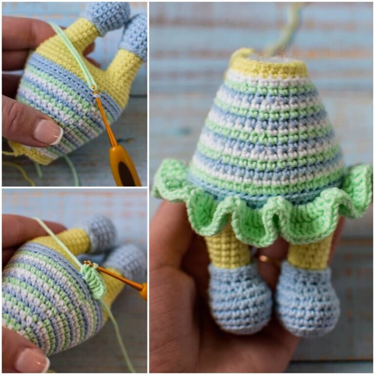 Amigurumi Chicken Toy Free Pattern 5