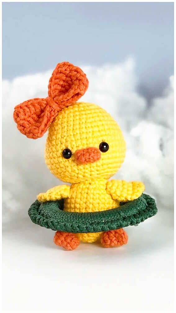 Amigurumi Chicken Toy Free Pattern 7