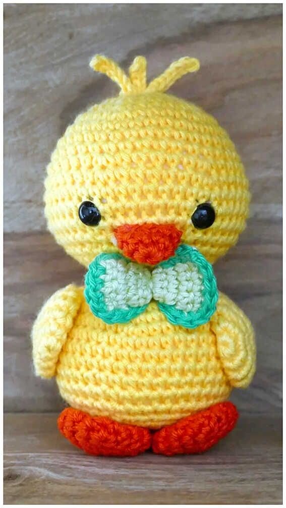 Amigurumi Chicken Toy Free Pattern 8