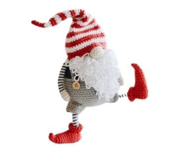 Amigurumi Christmas Dwarf Doll Free Pattern 8