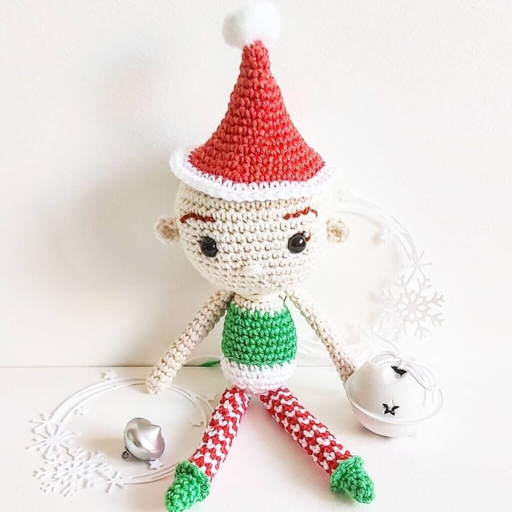 Amigurumi Christmas Elf Crochet Pattern 1