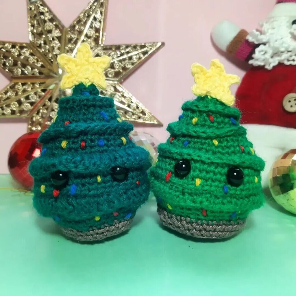 Amigurumi Christmas Trees Free Pattern 5